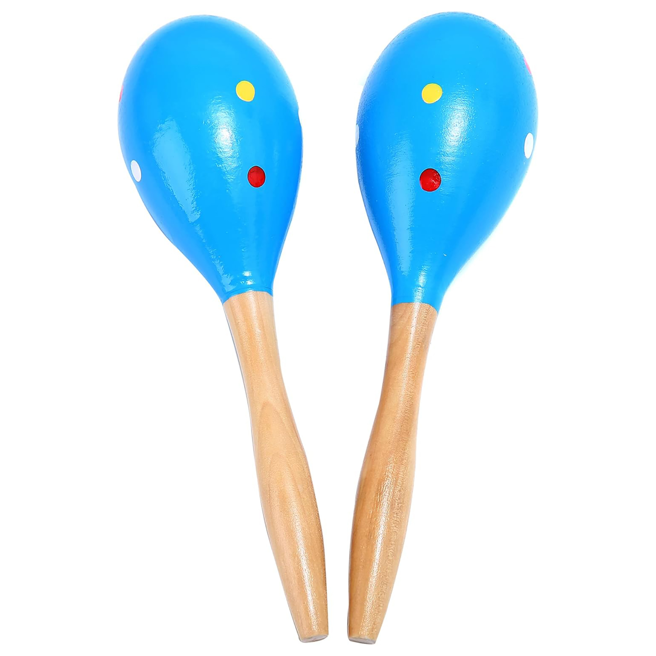 ماراکاس چوبی مدل WOOD10ED بسته 2 عددی