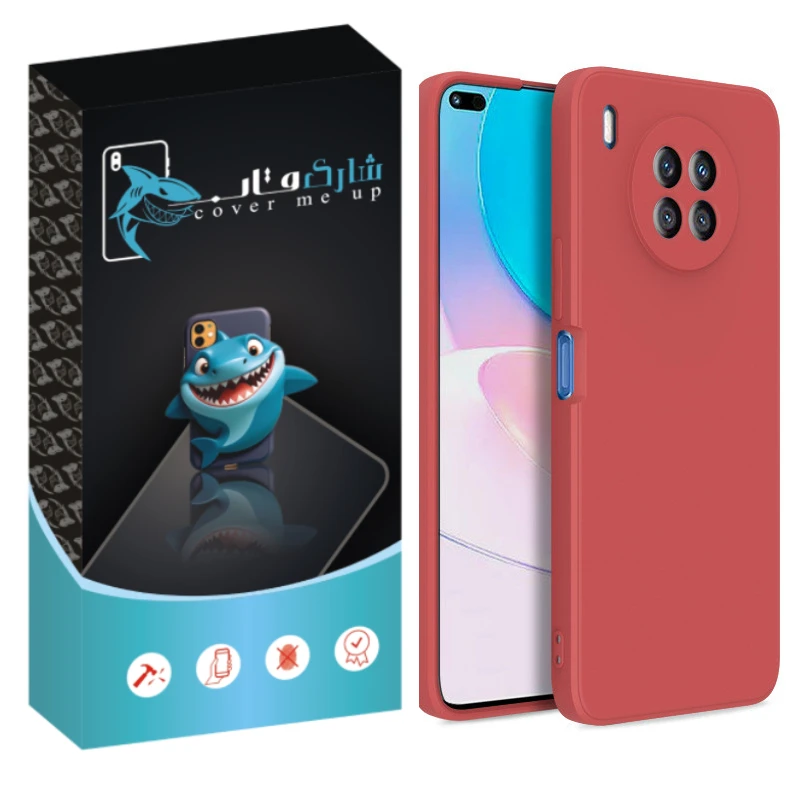 کاور شارک قاب مدل سیلیکونی مناسب برای گوشی موبایل هوآوی Y9A