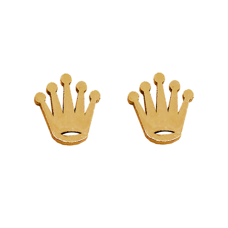 گوشواره طلا 18 عیار دخترانه رزالیا مدل Diamond-GEA-008