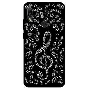 Megafone Musical Note 1370 Cover For Huawei Y6 2019 / Y6S 2019 / Y6 Prime 2019 / Y6 Pro 2019