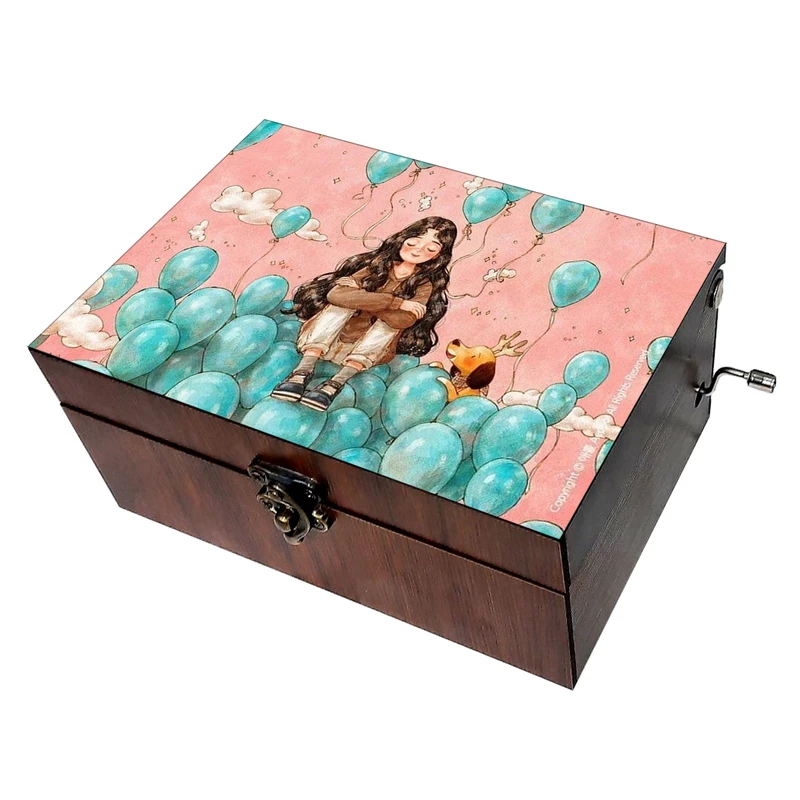 جعبه موزیکال مدل دخترانه کد B630 