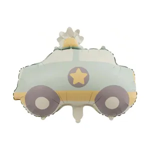 بادکنک فویلی مدل ماشین پلیس