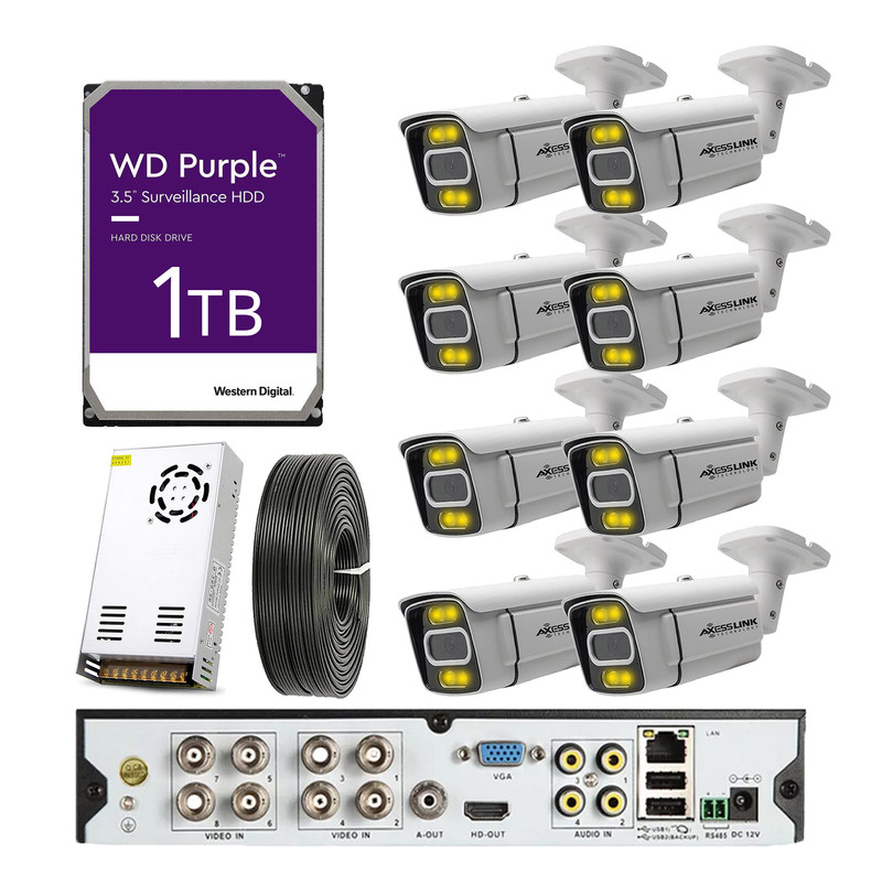 سیستم امنیتی مدل AXESSLINK KIT - AHD 8