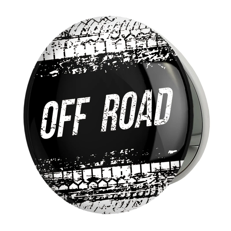 آینه جیبی خندالو طرح آفرود Off Road مدل تاشو کد 26295 
