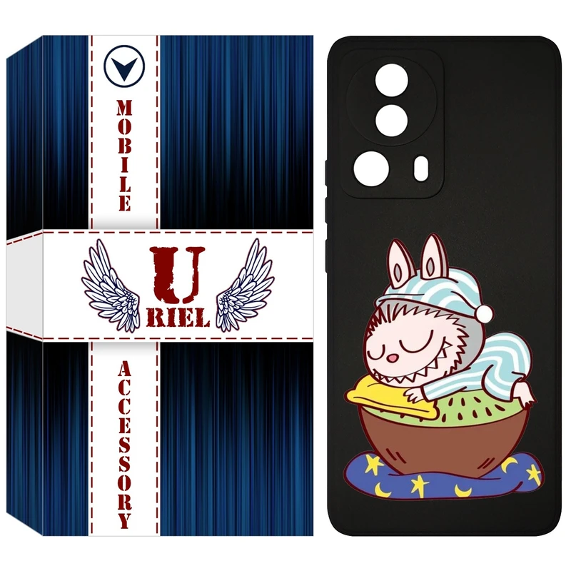 کاور یوریل مدل KSH کد 127 طرح عروسک لبوبو مناسب برای گوشی موبایل شیائومی 13 Lite