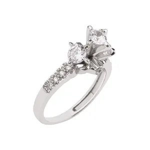 انگشتر نقره زنانه مدل 21505