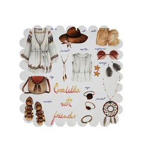  رومیزی طرح مزون کد 6092B