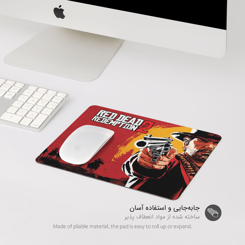 ماوس پد پیکسل میکسل مدل DEAD REDEMPTION 2 کد GARD25 1