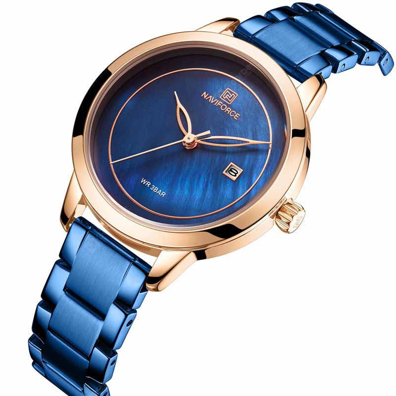 ساعت مچی عقربه ای زنانه نیوی فورس مدل 5008 B