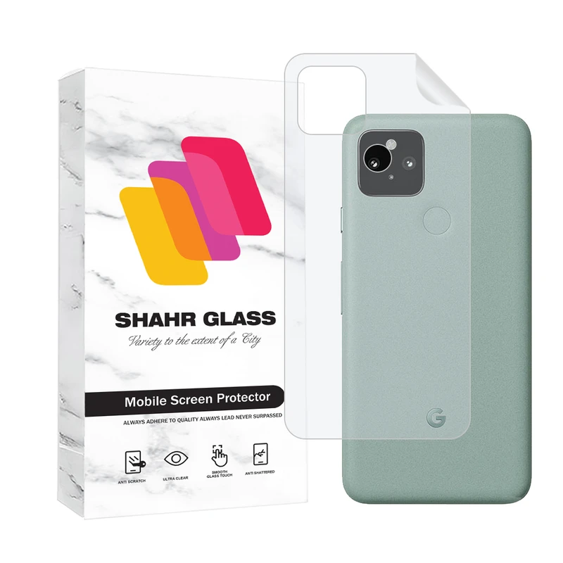 محافظ پشت گوشی هیدروژل شهر گلس مدل MTNANBSH مناسب برای گوشی موبایل گوگل Pixel 5