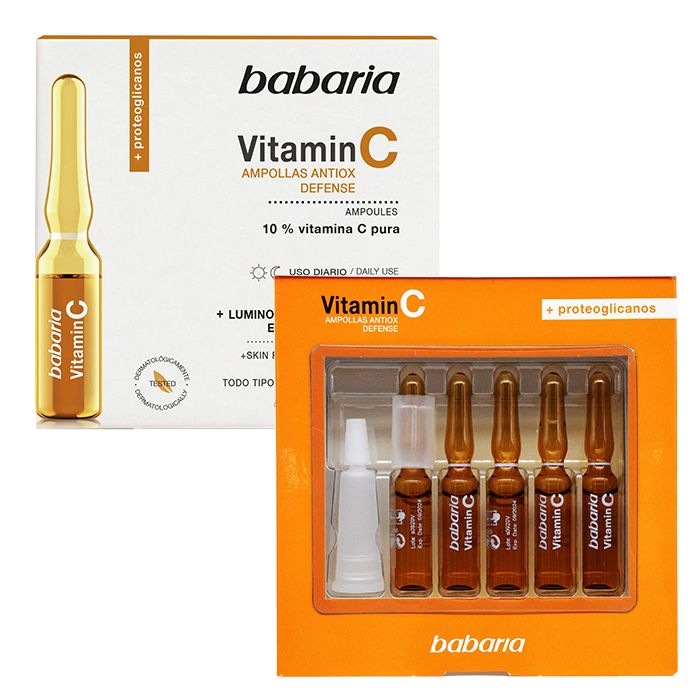 ویال روشن کننده باباریا مدل Vitamin C حجم 2 میلی لیتر مجموعه 5 عددی -  - 5