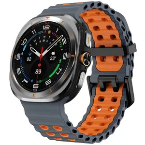 بند مسیر مدل Marine Band مناسب برای ساعت هوشمند سامسونگ Galaxy Watch Ultra 47mm