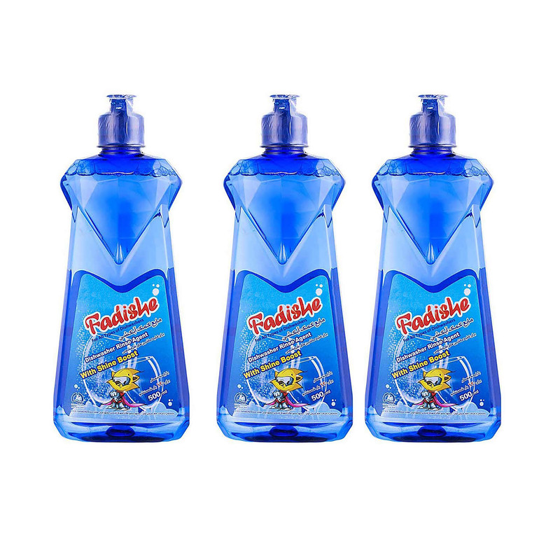 مایع مکمل پودر ماشین ظرفشویی فدیشه مدل Blue مقدار 500 گرم بسته 3 عددی