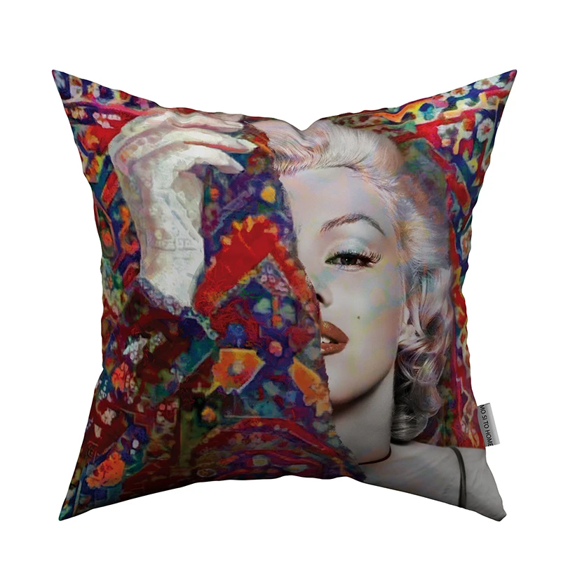 کاور کوسن مدل مخمل کد C0101 سایز 43x43 سانتی متر