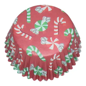 کپسول کاپ کیک طرح آبنبات بسته 20 عددی
