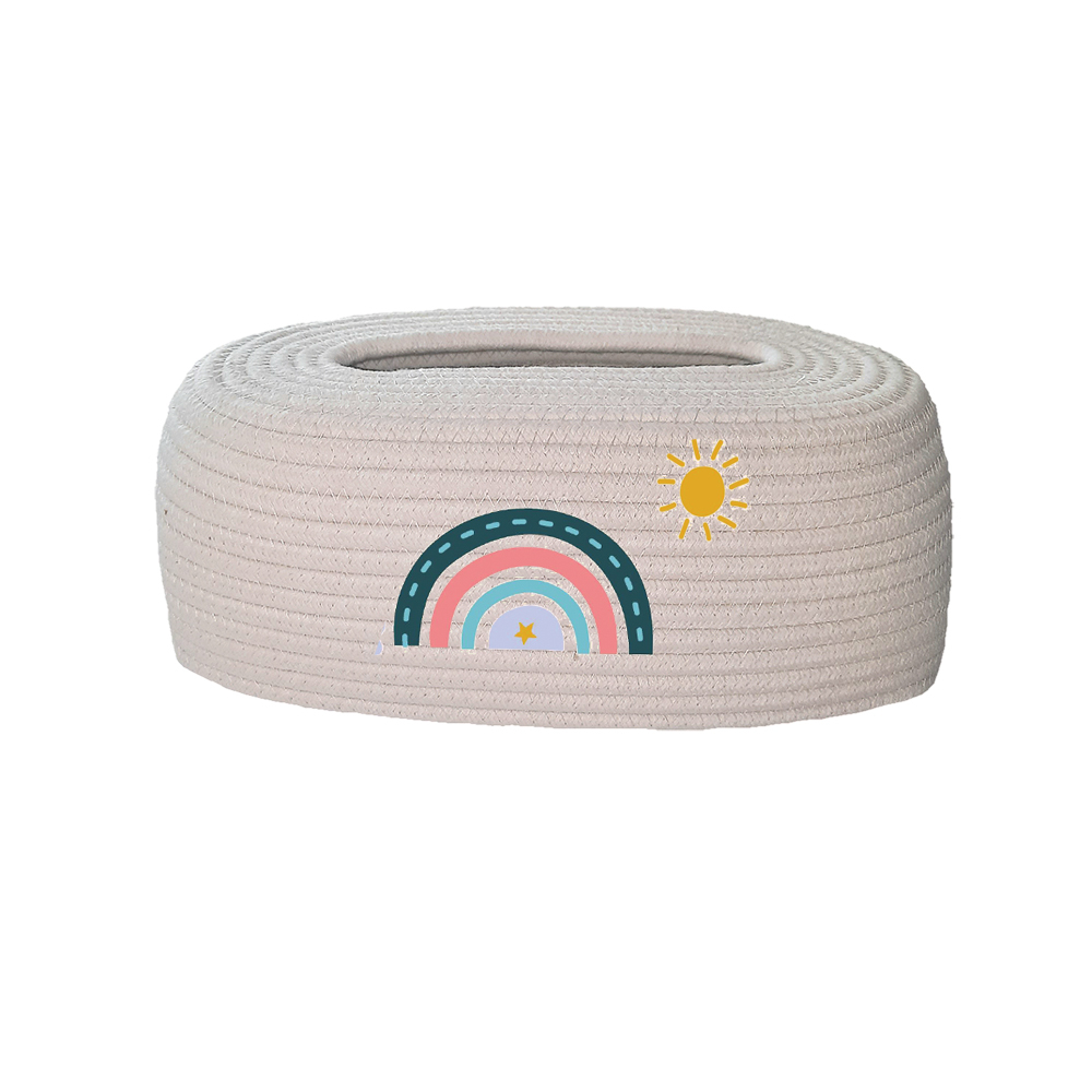 ست سبد وسایل کودک مدل رنگین کمان کد 2 مجموعه 4 عددی