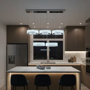 لوستر مدل پنج حلقه مدرن