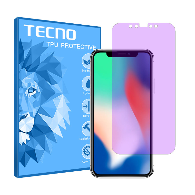 محافظ صفحه نمایش آنتی پرپل تکنو مدل HyPRL مناسب برای گوشی موبایل اپل iPhone X