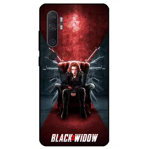 Megafone Black Widow 5423 Cover For Xiaomi Mi Note 10 / 10 Pro
