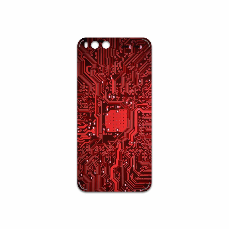 برچسب پوششی ماهوت مدل Red Printed Circuit Board مناسب برای گوشی موبایل شیائومی Mi 6