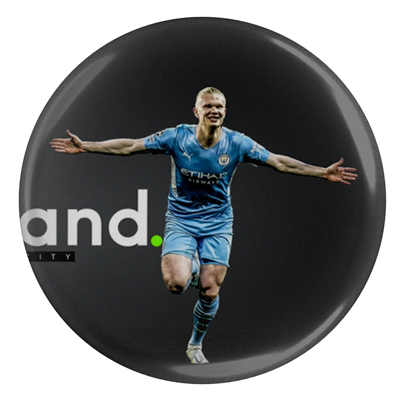 مگنت مدل S13618 طرح ارلینگ هالند بازیکن فوتبال منچستر سیتی