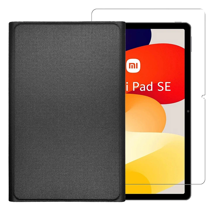 کیف کلاسوری گاردتک مدل BookG مناسب برای تبلت شیائومی Redmi Pad SE به همراه محافظ صفحه نمایش