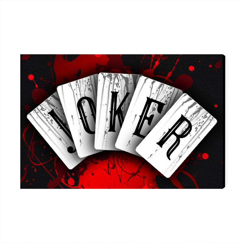 تابلو شاسی عرش مدل فانتزی جوکر Joker کد As2016