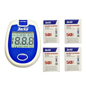 دستگاه تست قند خون درکا مدل D110071 به همراه نوار تست قند خون بسته 200 عددی