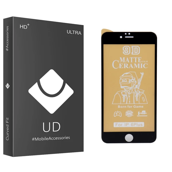 محافظ صفحه نمایش سرامیکی مات یو دی مدل ULTRA مناسب برای گوشی موبایل اپل iphone 6plus