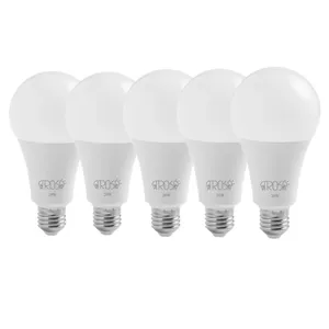 لامپ ال ای دی 20 وات آتروسا مدل حبابی پایه E27 مجموعه 5 عددی