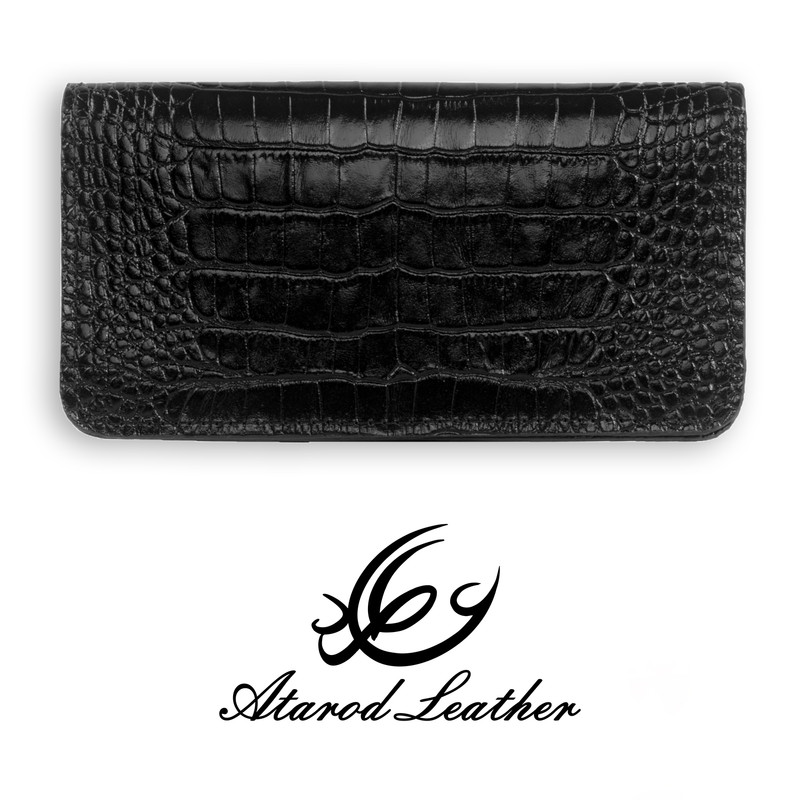 کیف پول چرم عطارد مدل چرم طبیعی کد DPR08