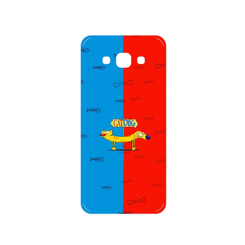 برچسب پوششی ماهوت مدل CatDog مناسب برای گوشی موبایل سامسونگ Galaxy A8