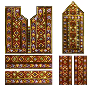 پارچه سوزن دوزی طرح پریوار 1 مجموعه 6 عددی