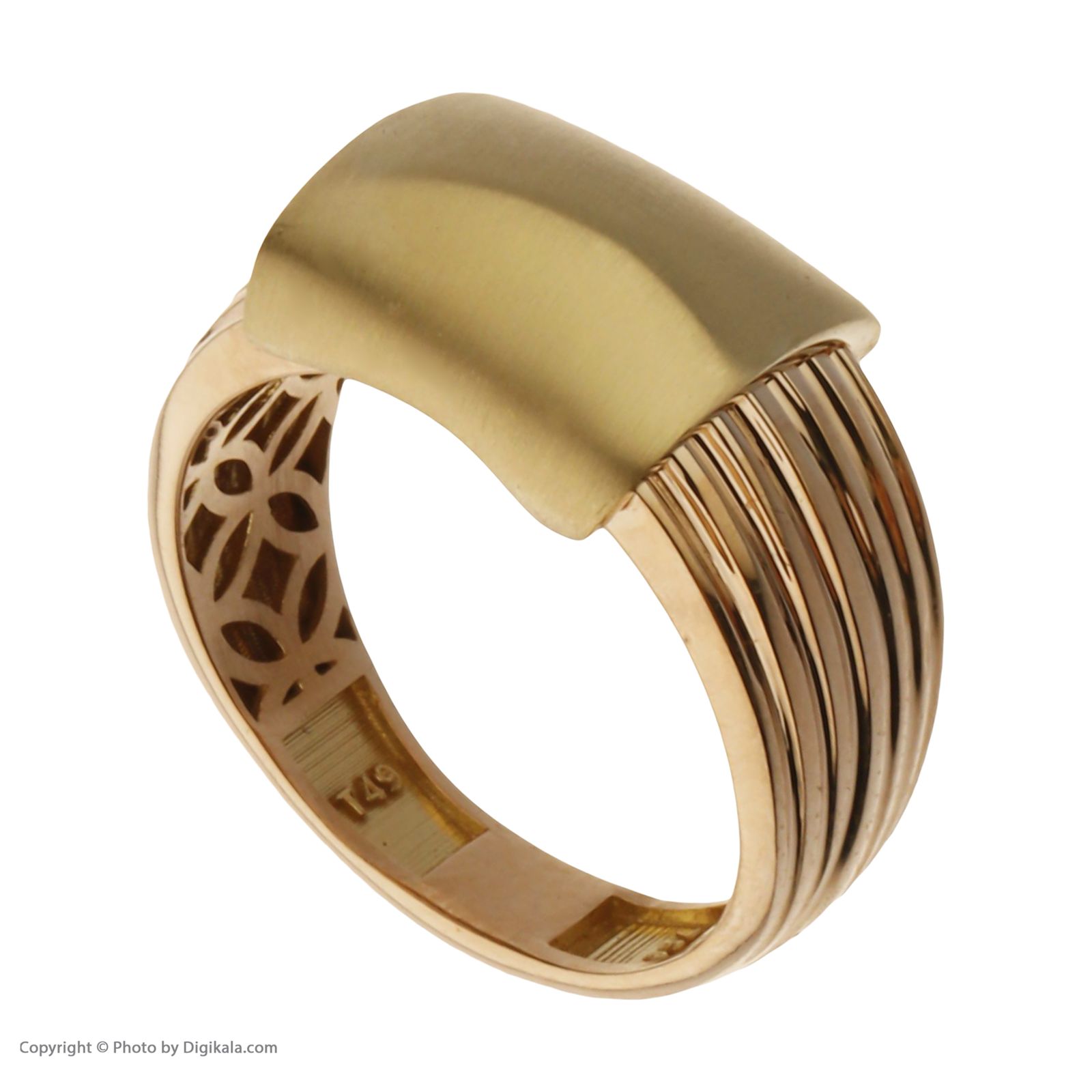 انگشتر طلا 18 عیار زنانه مایا ماهک مدل MR0697 -  - 3