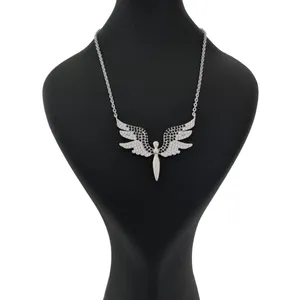 گردنبند نقره زنانه لیردا مدل فرشته smed 703
