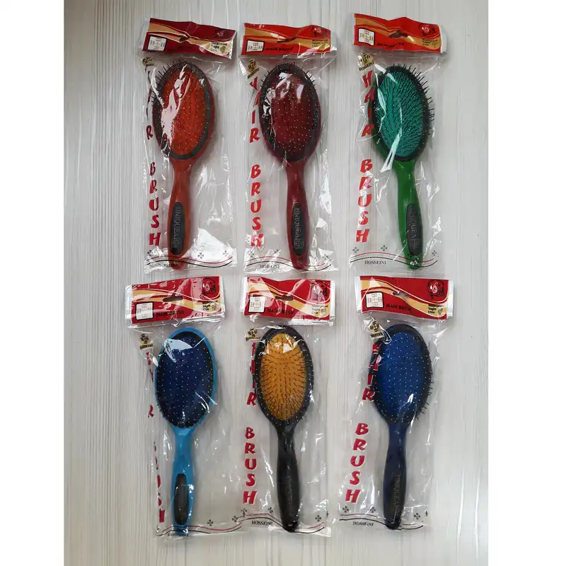 برس مو یونیکا طرح الوان بسته 6 عددی