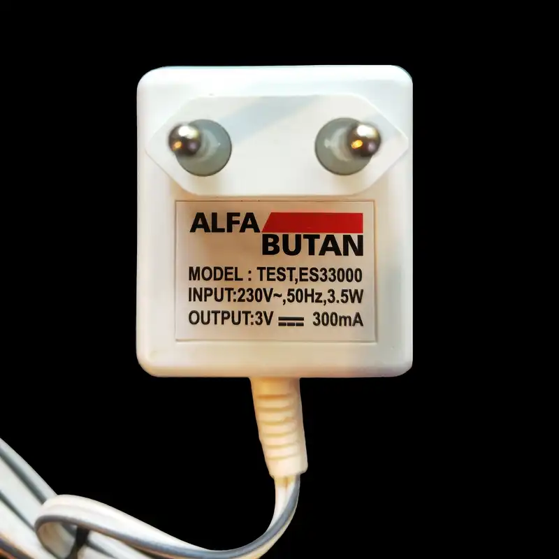 آداپتور 3ولت آبگرمکن بوتان  مدل BUT_3