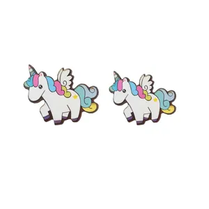 گیره مو دخترانه مدل اسب تک شاخ کد 2030 مجموعه 2 عددی 