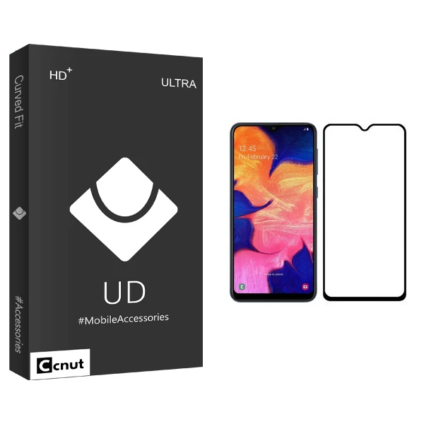 محافظ صفحه نمایش کوکونات مدل UD Black مناسب برای گوشی موبایل سامسونگ Galaxy A10