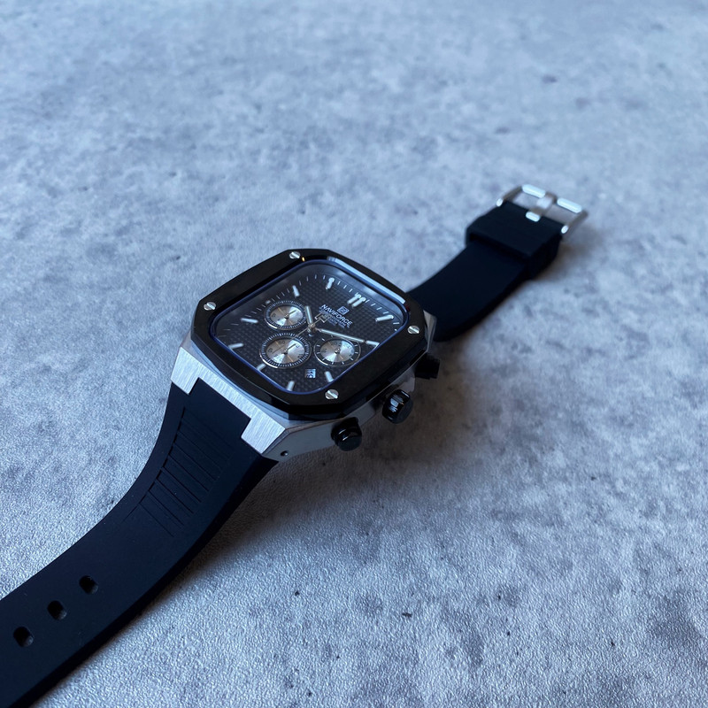 ساعت مچی عقربهای مردانه نیوی فورس مدل کرنوگراف NF8037 SBB ساعت مچی عقربهای مردانه نیوی فورس مدل کرنوگراف NF8037 SBB