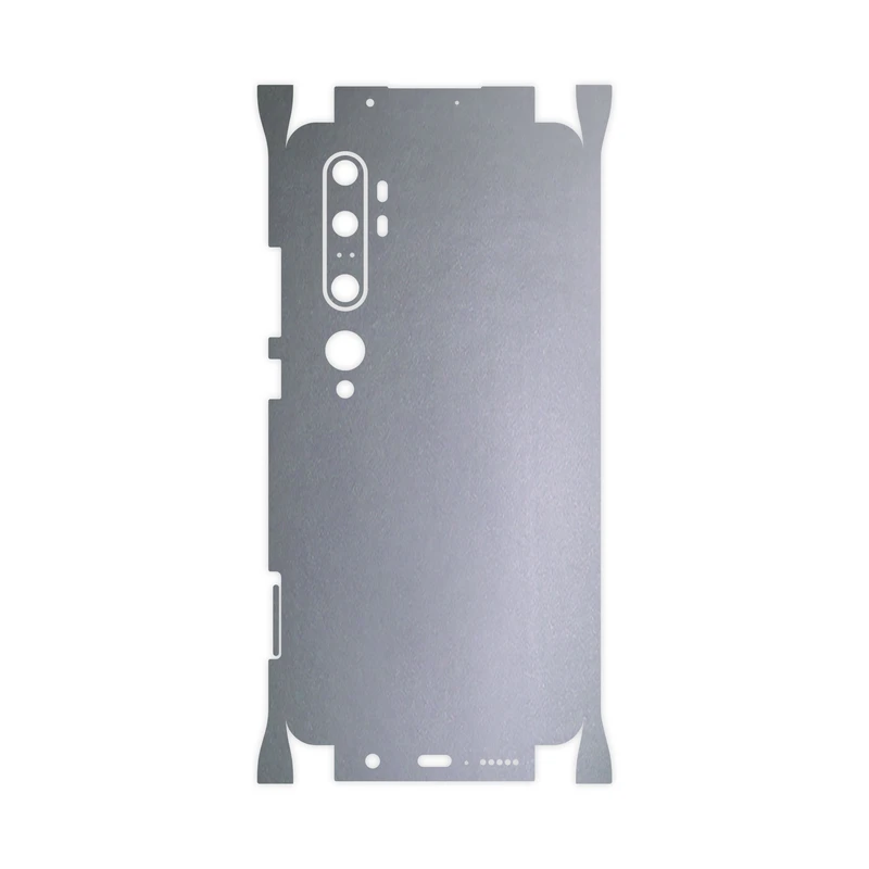 برچسب پوششی ماهوت مدل Matte-Silver-FullSkin مناسب برای گوشی موبایل شیائومی MI Note 10 Pro