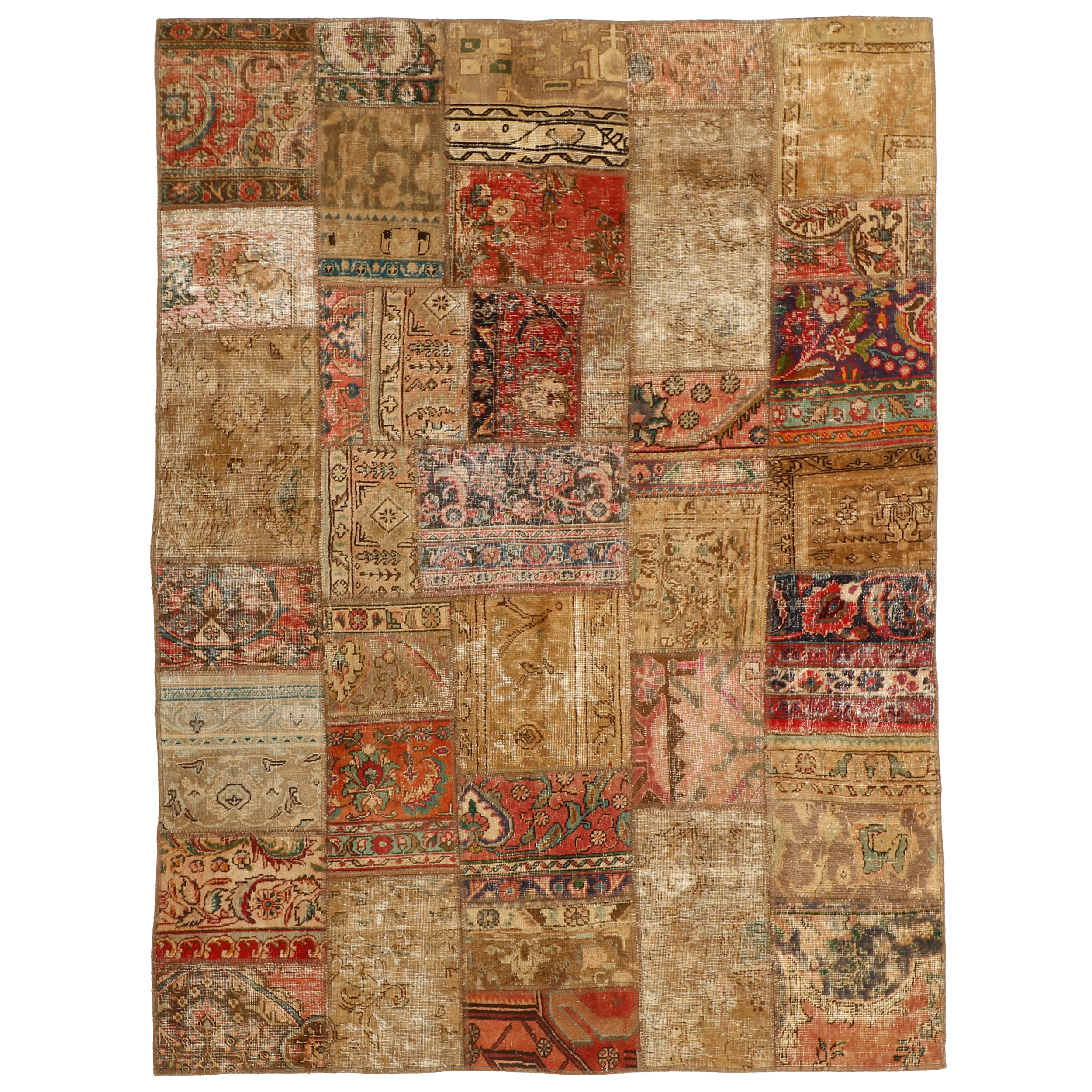 کلاژ فرش دستبافت چهار متری مدل Z7 کد 449