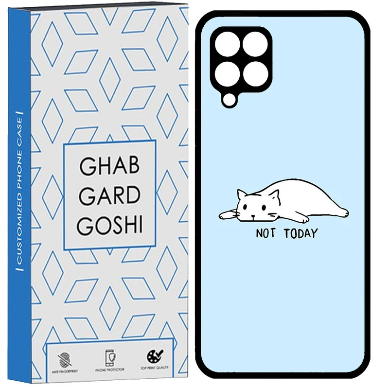 کاور قاب گارد گوشی طرح گربه کد TPU-002 مناسب برای گوشی موبایل سامسونگ Galaxy A12 / M12