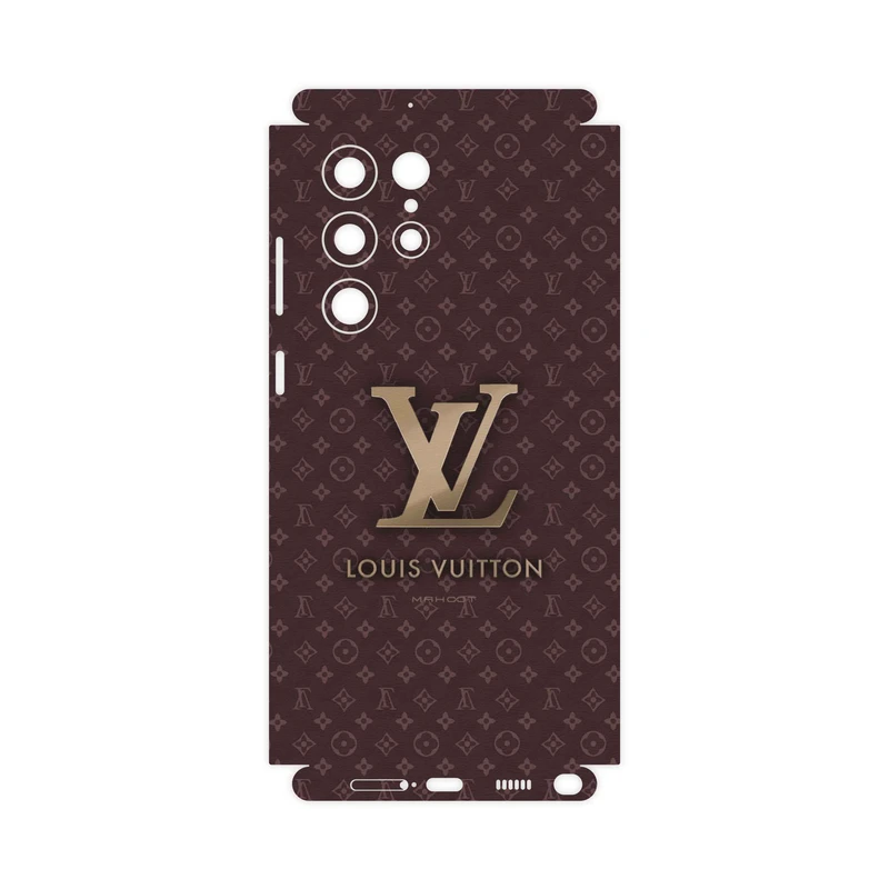 برچسب پوششی ماهوت مدل LOUIS-VUITTON-Logo-FullSkin مناسب برای گوشی موبایل سامسونگ Galaxy S22 Ultra 5G