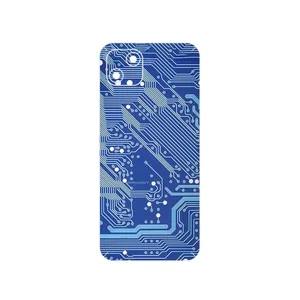 MAHOOT Blue_Printed_Circuit_Board Cover Sticker for Wiko T10