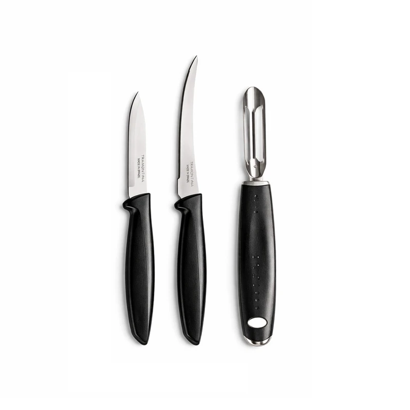 سرویس چاقو و آشپزخانه 3 پارچه ترامونتینا مدل Utilita