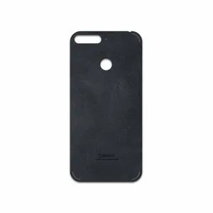MAHOOT Graphite Buffalo Leather Cover Sticker for Huawei Y6 Prime 2018