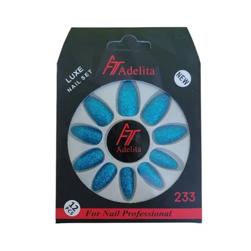 ناخن مصنوعی آدلیتا مدل T-233 بسته 12 عددی