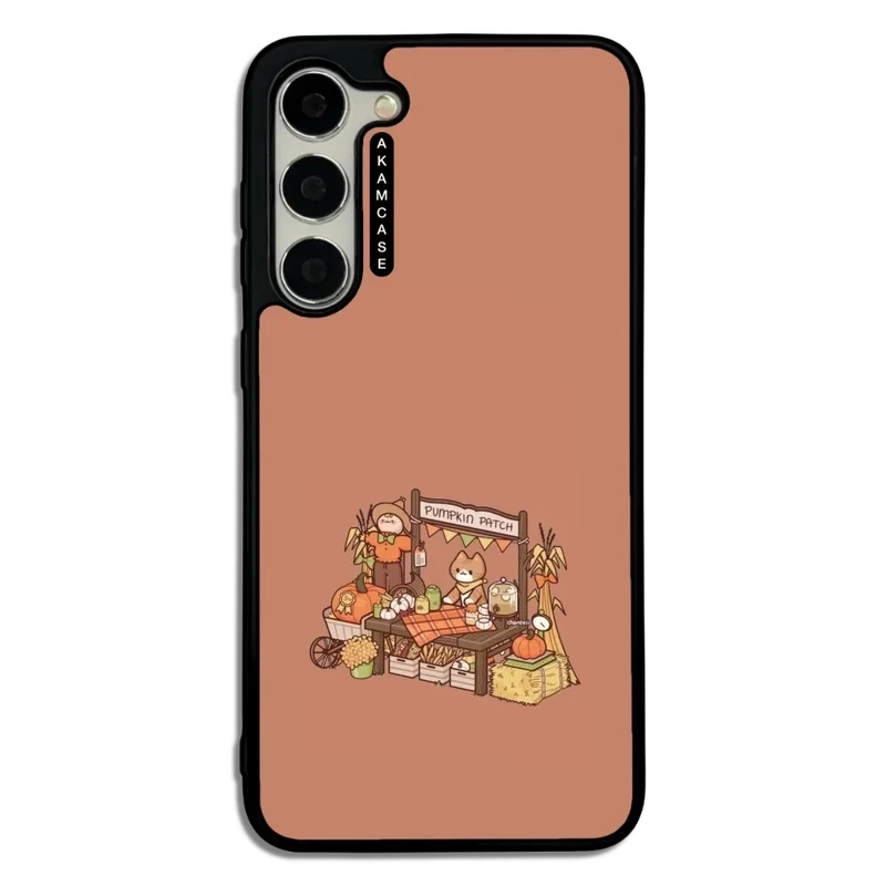 کاور آکام مدل AMC-WSGS23P-PUMPKIN-3 مناسب برای گوشی موبایل سامسونگ Galaxy S23 Plus