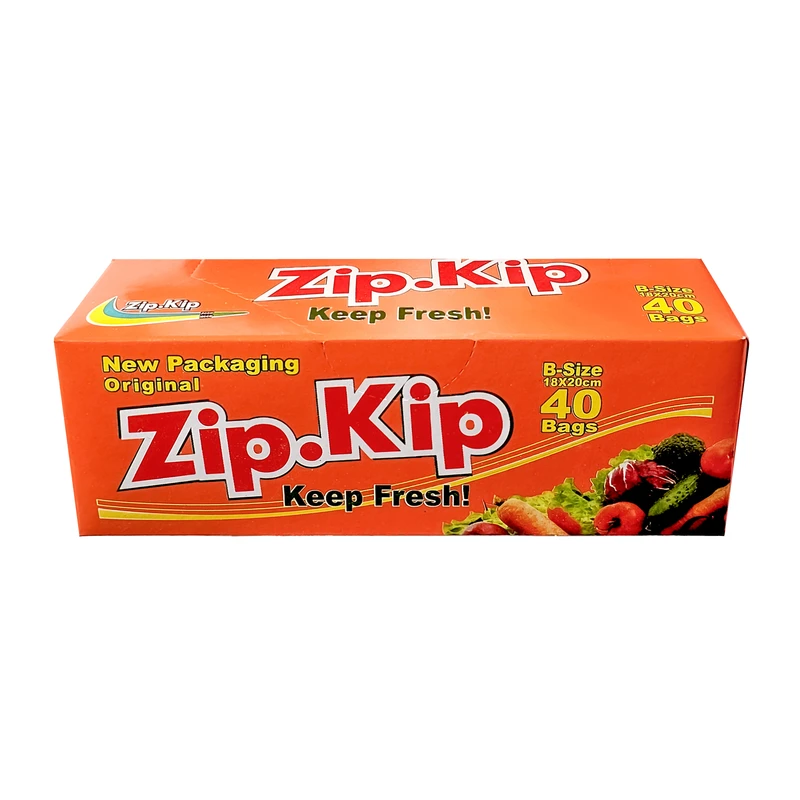 کیسه زیپ دار زیپ کیپ مدل B بسته 40 عددی    
